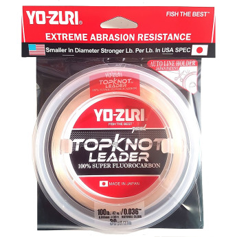 Леска YO-ZURI TOPKNOT LEADER FLUOROCARBON 100%30YDS 15Lbs (0.330mm)